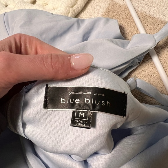 Blue Blush light blue mini dress - size medium - Picture 4 of 4